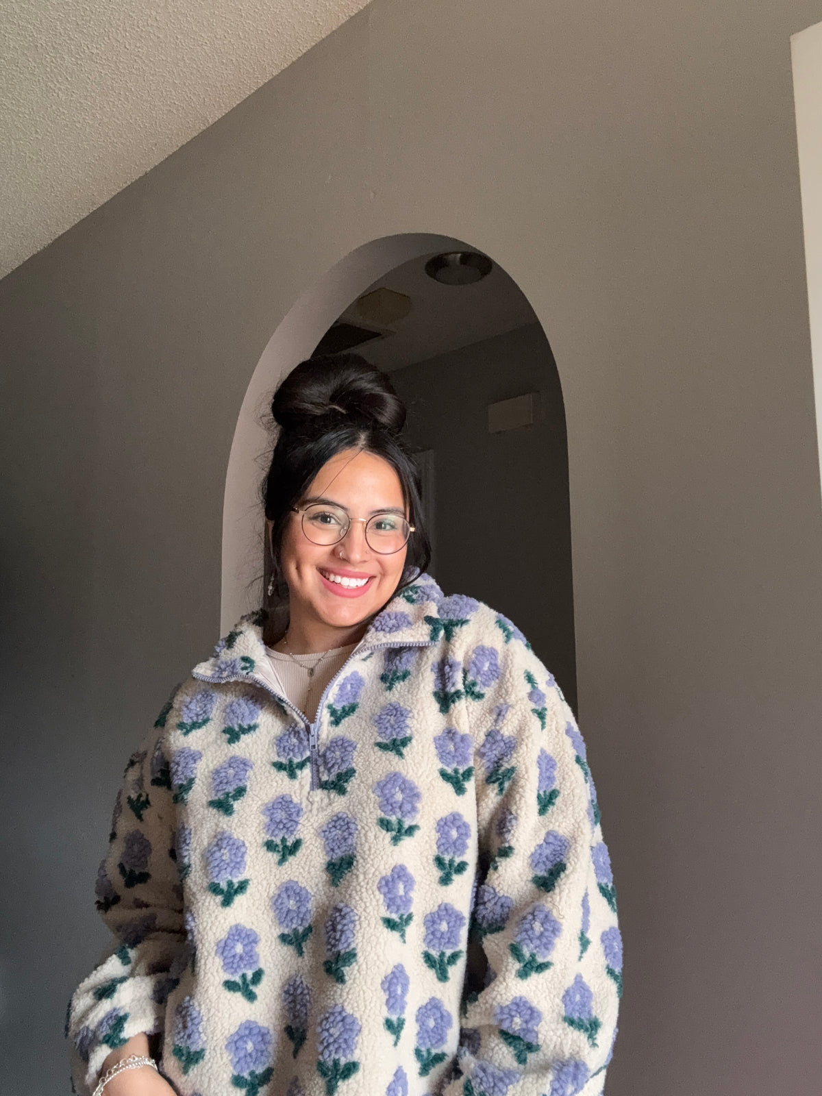 Kaitlin Floral Sherpa
