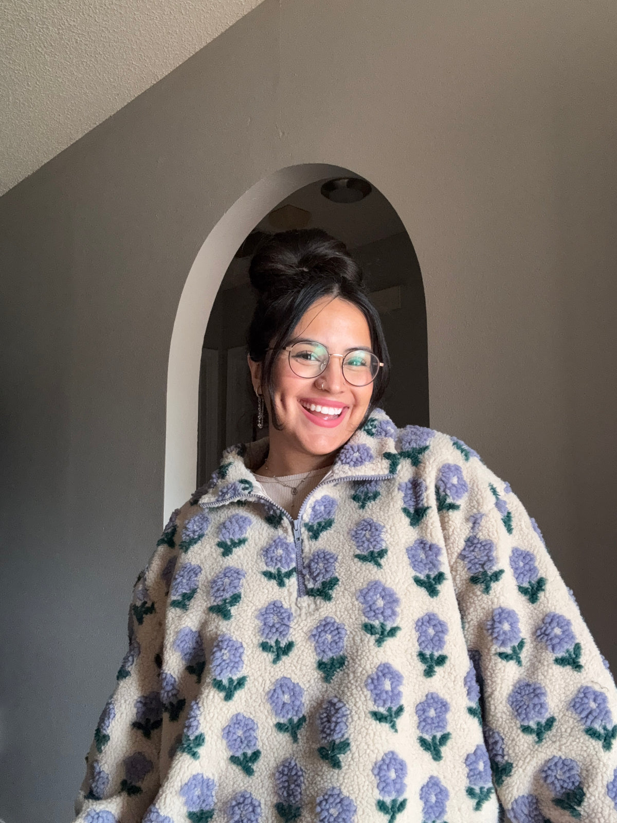 Kaitlin Floral Sherpa