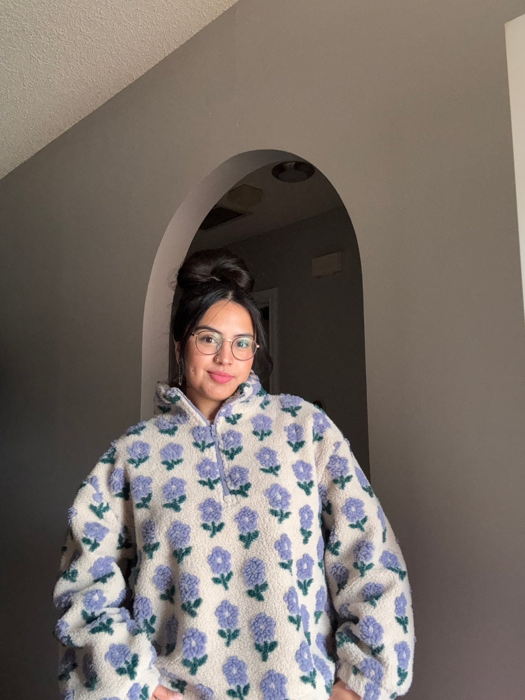 Kaitlin Floral Sherpa