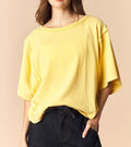 Bubblegum Top- Yellow