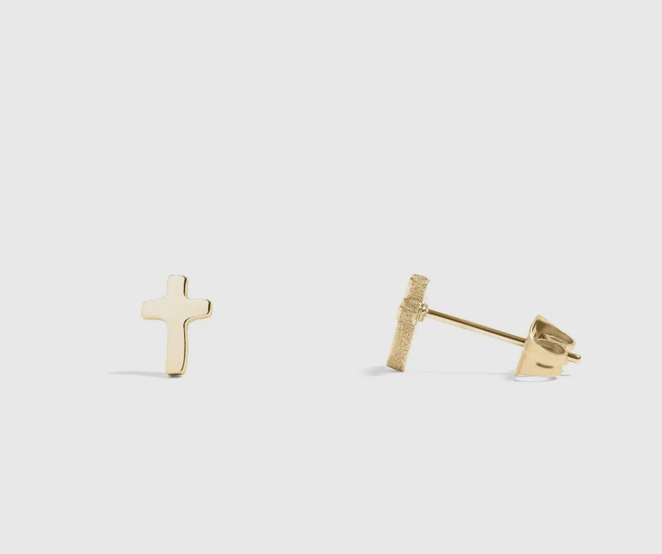 Dainty Cross Earrings