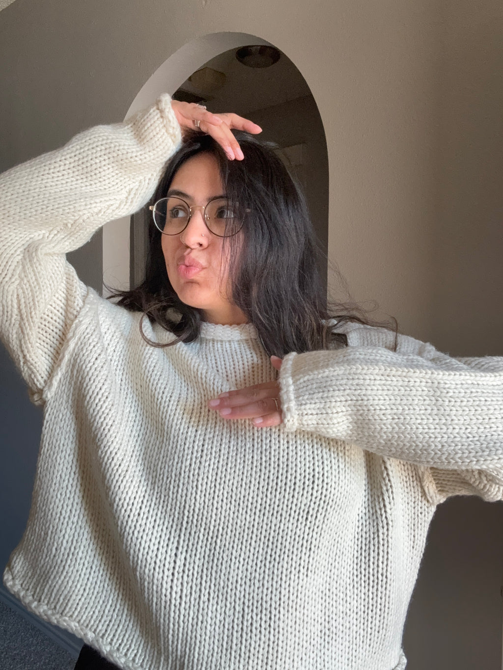 Vanilla Cloud Sweater