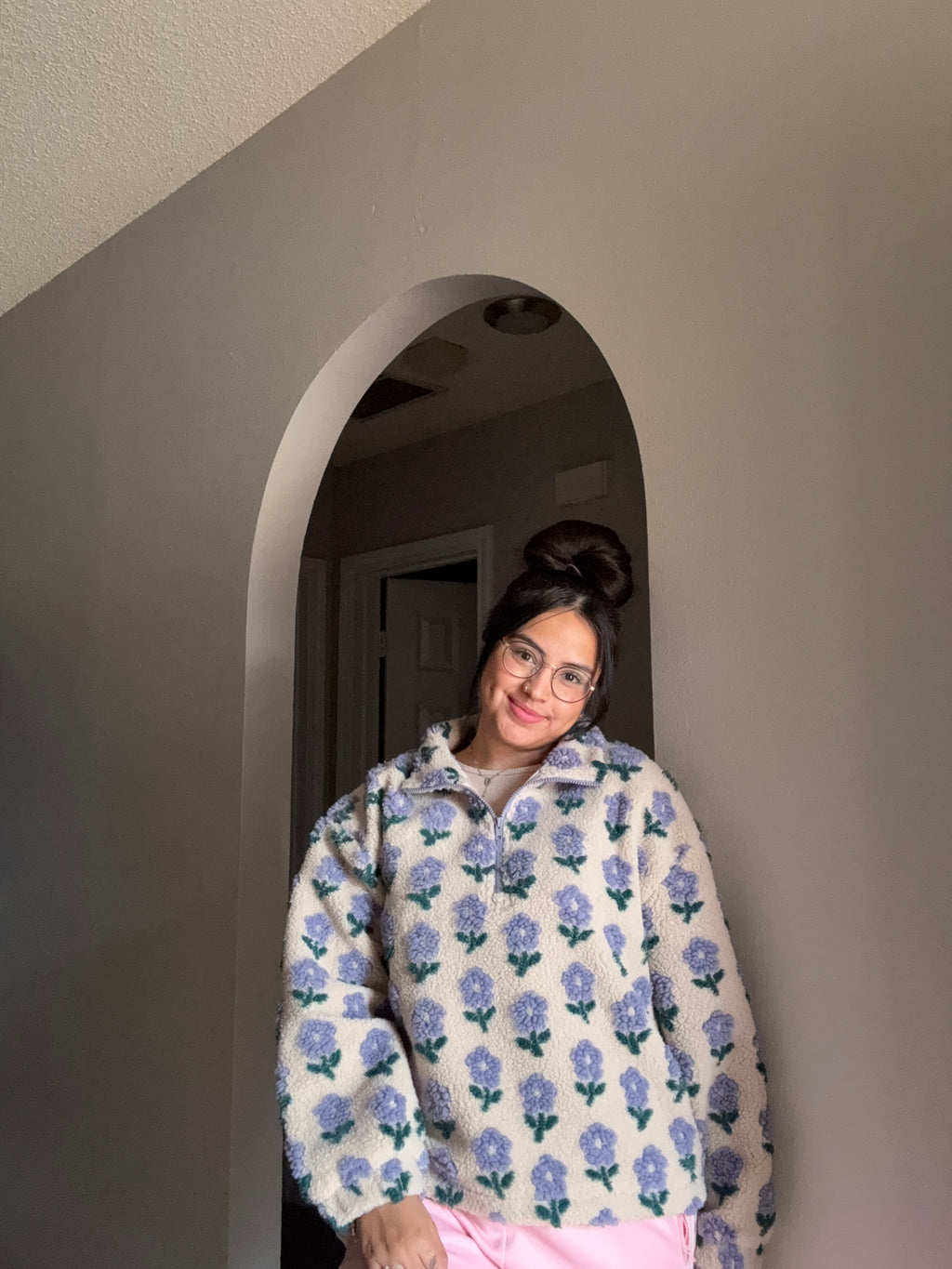 Kaitlin Floral Sherpa